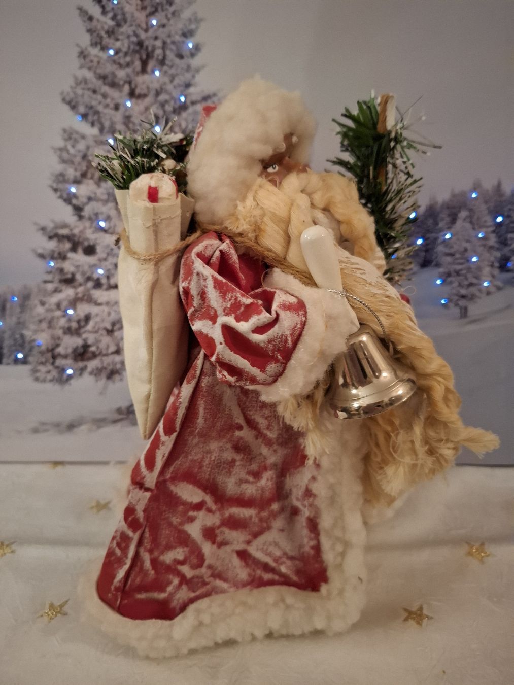 Tutte le decorazioni: ALTER PAPPMACHÉ WEIHNACHTSMANN – Nuovo (secondo la descrizione) da Gretzenbach venduto da schibaya 1