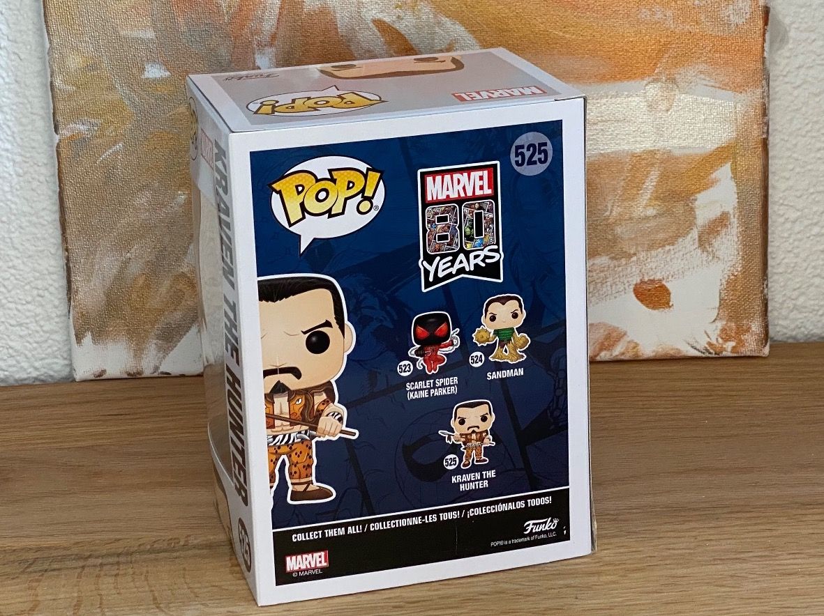 Funko Statuette: Funko Pop - Kraven The Hunter #525 Marvel – Nuovo e nell'imballaggio originale da Oensingen venduto da CSCollectors 2