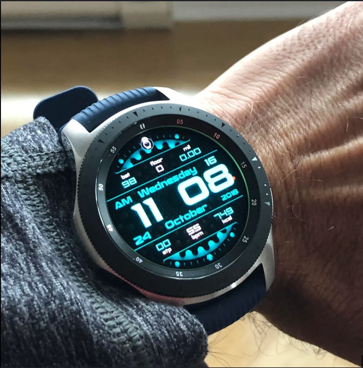 Samsung Smartwatch: Samsung Galaxy Watch in sehr elegantem Design – Gebraucht aus Sachseln von Palur