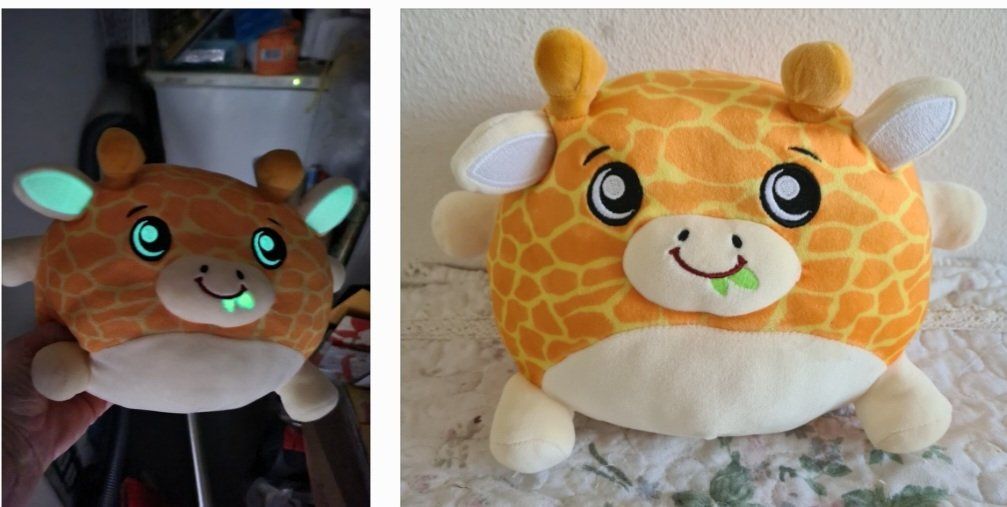 Giocattoli: Plüschtier Dream Beams Giraffe Grace nachtleuchtend – Usato da Winterthur venduto da bibummi
