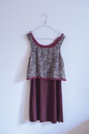 Vestito corto fatto a mano