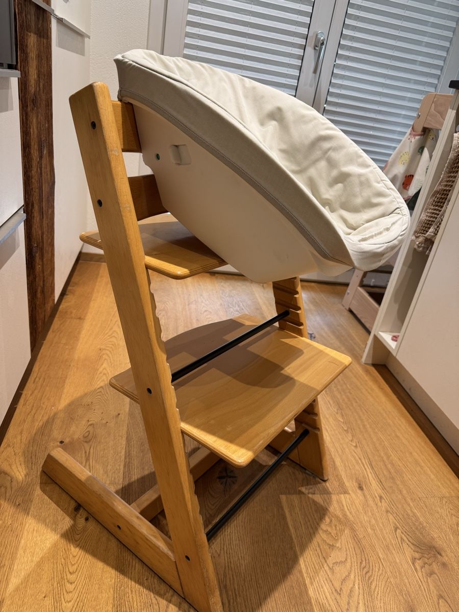 Stokke Seggioloni: Stokke Tripp Trapp Babyschale/Newborn Set  – Usato da Neuhaus SG venduto da cassanita 1