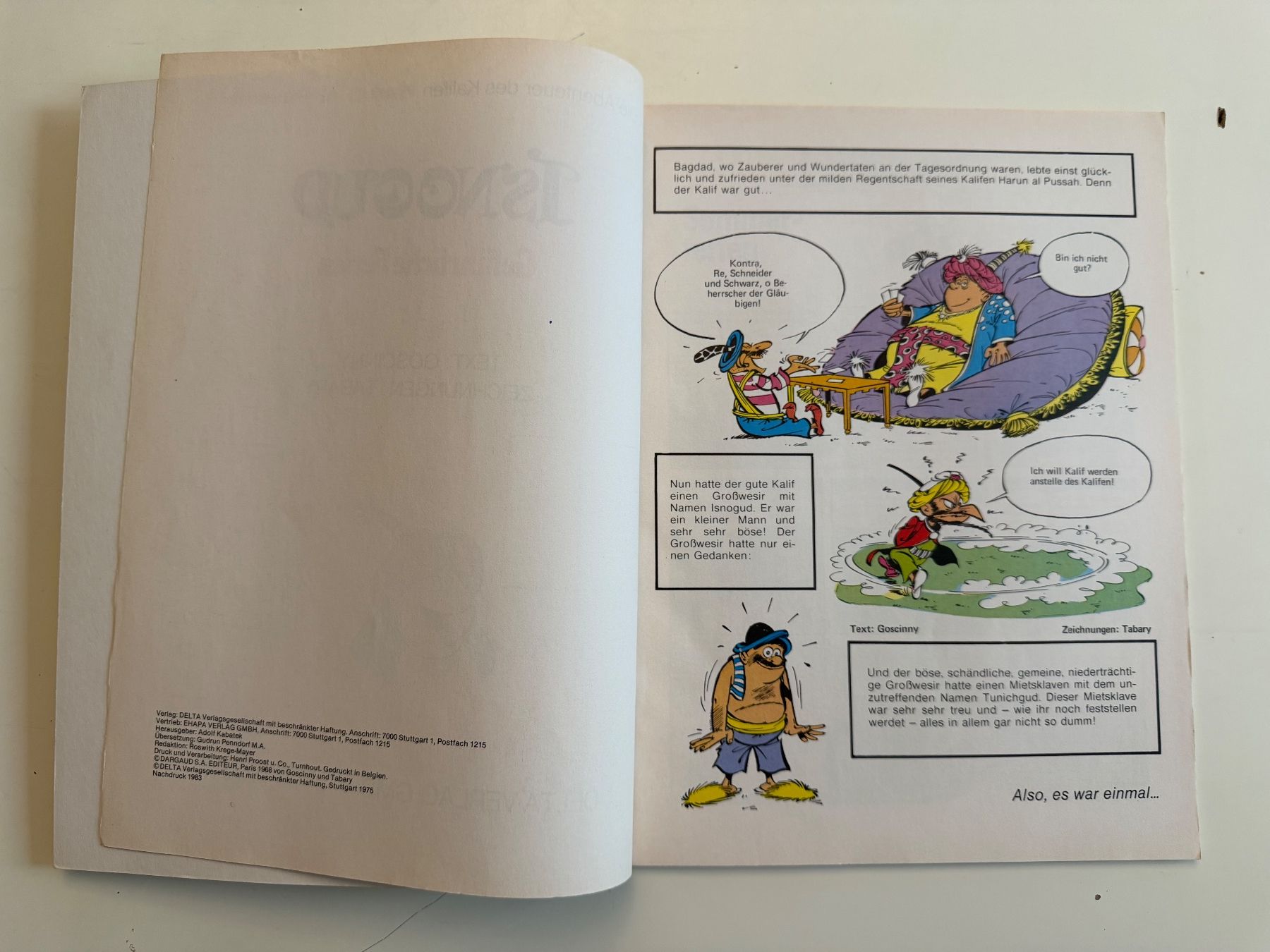 Fumetti: ISNOGUD BAND 3 – Usato da Münsingen venduto da Ganjam 3