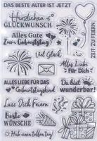 Silikonstempel Geburtstag / Du bist wunderbar
