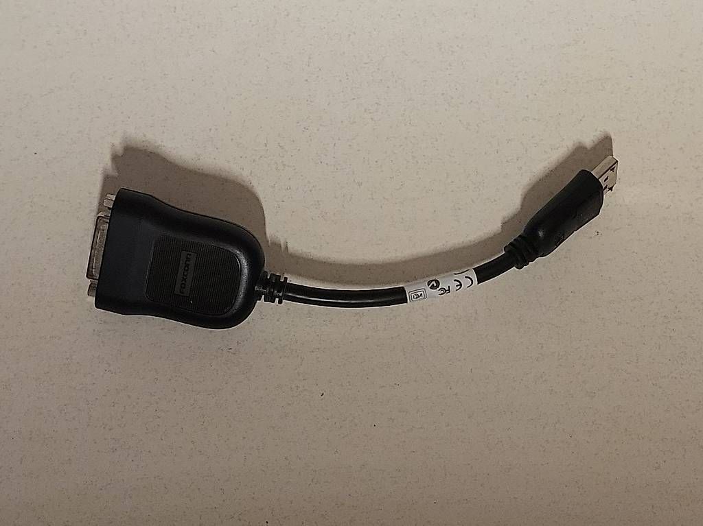Unità & Adattatore: Übergangsstecker Display Port/ DVI Adapter – Usato da Seedorf BE venduto da Motel78