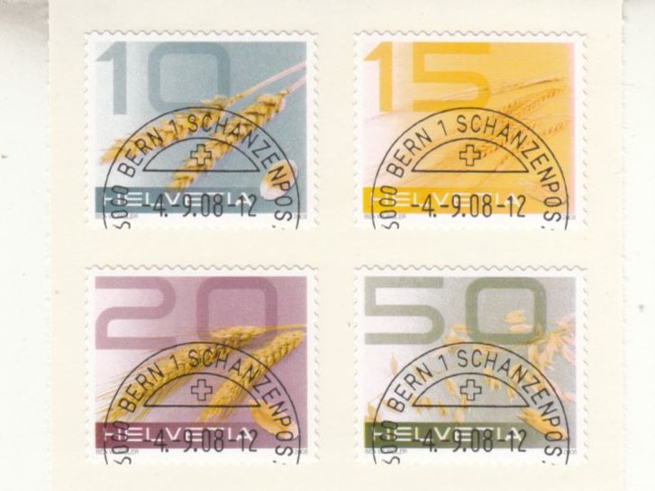 Tutti i francobolli: SBK 1279 - 1282 mit ET – Usato da Bürglen TG venduto da StampGraf