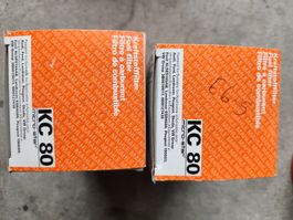 2 Stk. Mahle KC 80 Kraftstofffilter neu VW Audi