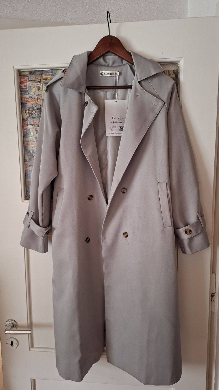 Cappotti: Trench-coat gris élégant, taille M – Nuovo e nell'imballaggio originale da Sion venduto da fre_cyc2
