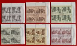 VATIKAN SERIE MONUMENTI MONUMENTE VIERERBLOCK 1976 ET NEU