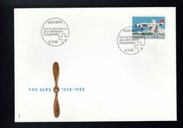 CH FDC Einzelmarke 1988