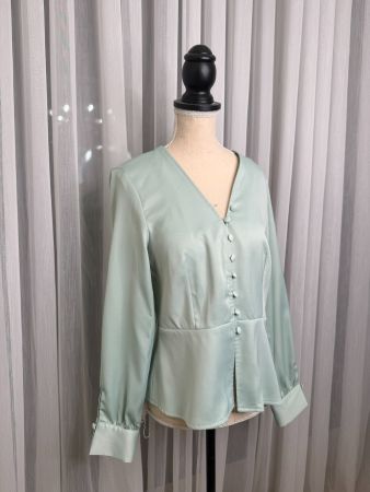 Topshop Top Pastelgrün