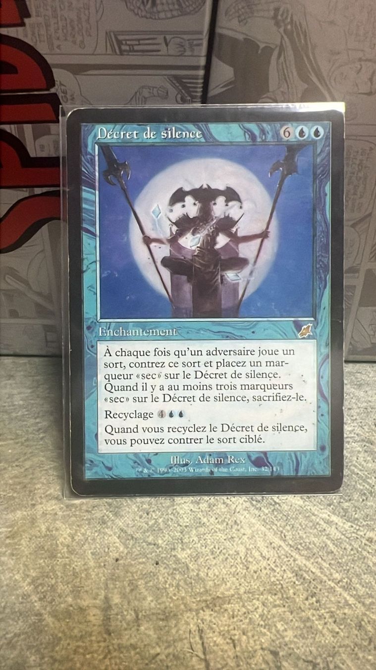 Magic The Gathering Carte collezionabili: Decree of Silence FR – Usato da Wilen b. Wollerau venduto da GarruksShop