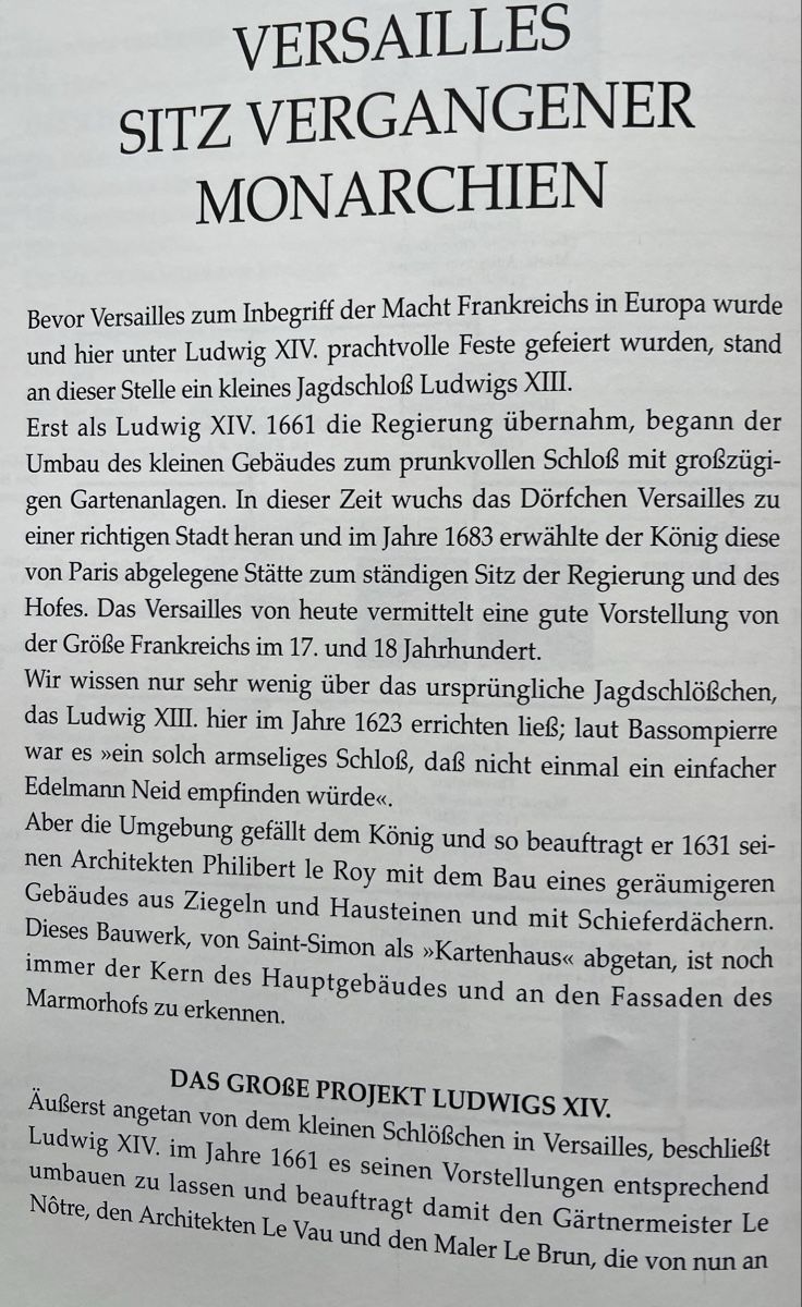 Libri: Versailles Bildband Schloss Trianon Kunstbuch – Nuovo (secondo la descrizione) da Oberhofen Thun'see venduto da SwissTreasure 8