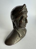 Kleine Bronze Büste Dante Alighieri 
