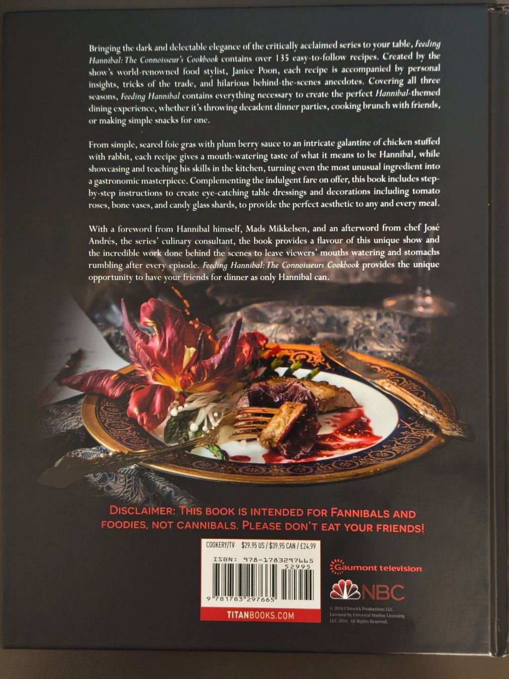 Bücher: Feeding Hanibal - A connoisseurs's Cookbook – Neu (gemäss Beschreibung) aus Zumikon von Theforce 1