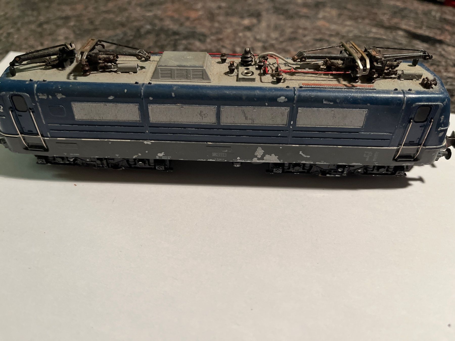 Modellini di ferrovie: Lokomotive, blau – Usato da Spiegel b. Bern venduto da Burdicrew 3