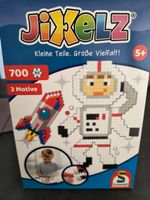 JIXELZ Bausteine Weltraum Motiv Astronaut Rakete 700 Teile