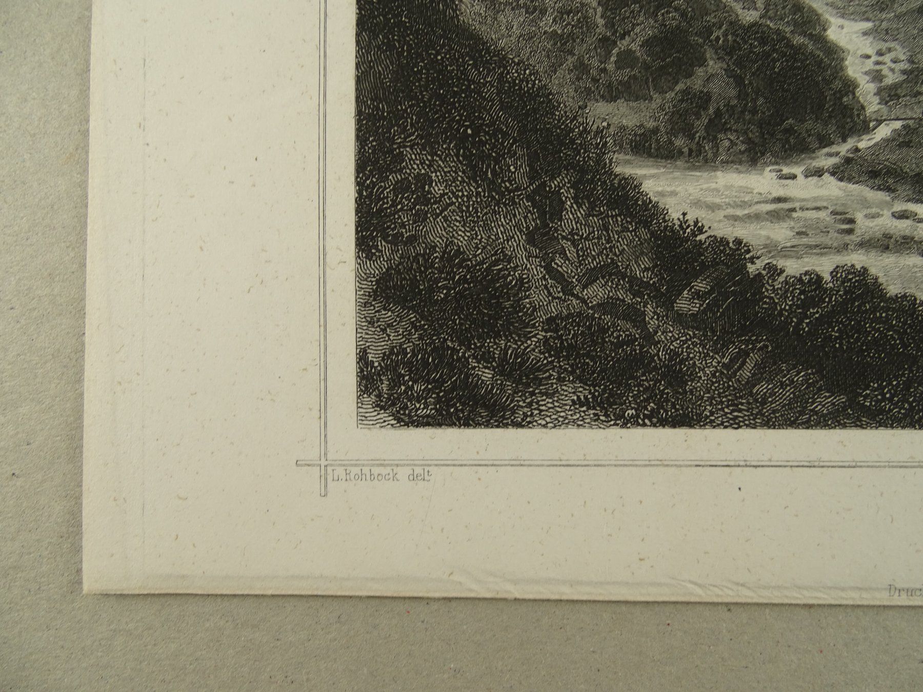 Incisioni: DISENTIS, STAHLSTICH NACH ROHBOCK 1870 – Usato da Grüningen venduto da Kartensammler 5