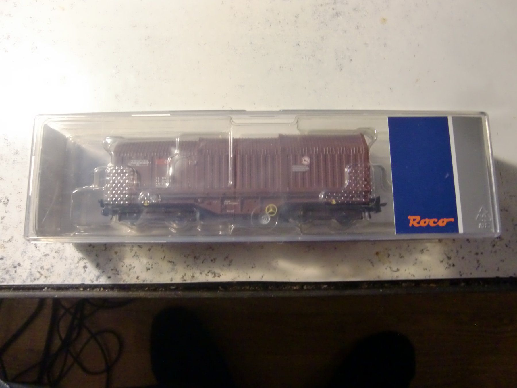 Roco Modellini di ferrovie: Roco 77430 Teleskopwagen SBB – Nuovo e nell'imballaggio originale da Obergerlafingen venduto da danibutton
