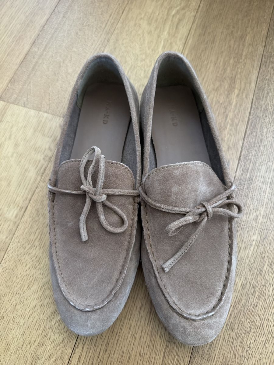Na-kd Damenschuhe: NA-KD suede loafers 38 – Neu (gemäss Beschreibung) aus Hausen AG von nik_9sg2 1