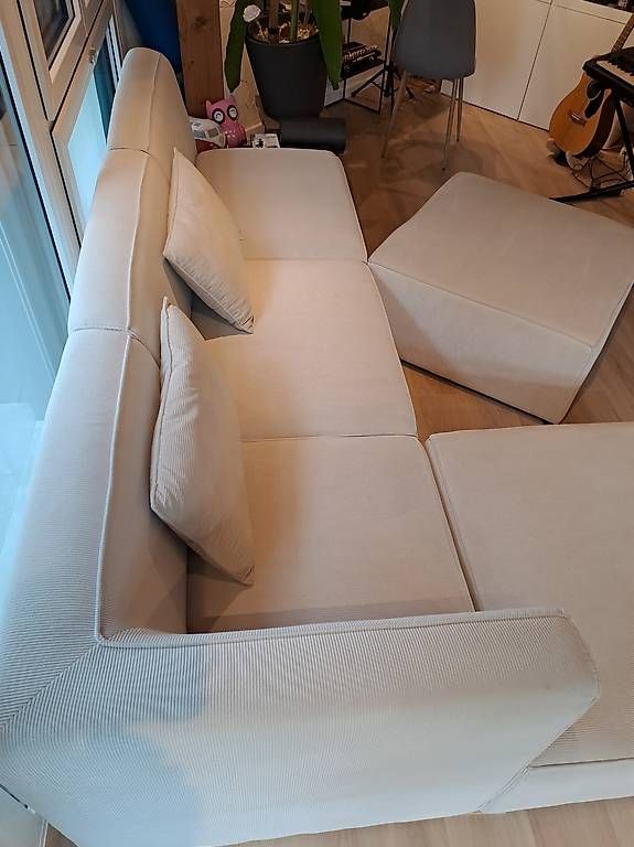 Divani: Würfel-Sofa Cremefarbig gut erhalten – Usato da Neukirch (Egnach) venduto da Homer21 1