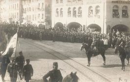 General Wille - Defilee 1915 in Bern