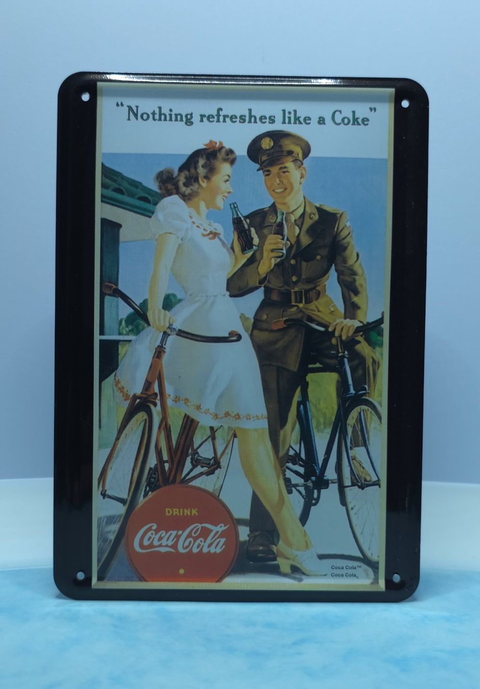 Coca-Cola Carte collezionabili: Coca Cola Blechschild Postkarte 10x15cm – Nuovo (secondo la descrizione) da Altdorf UR venduto da papagalo