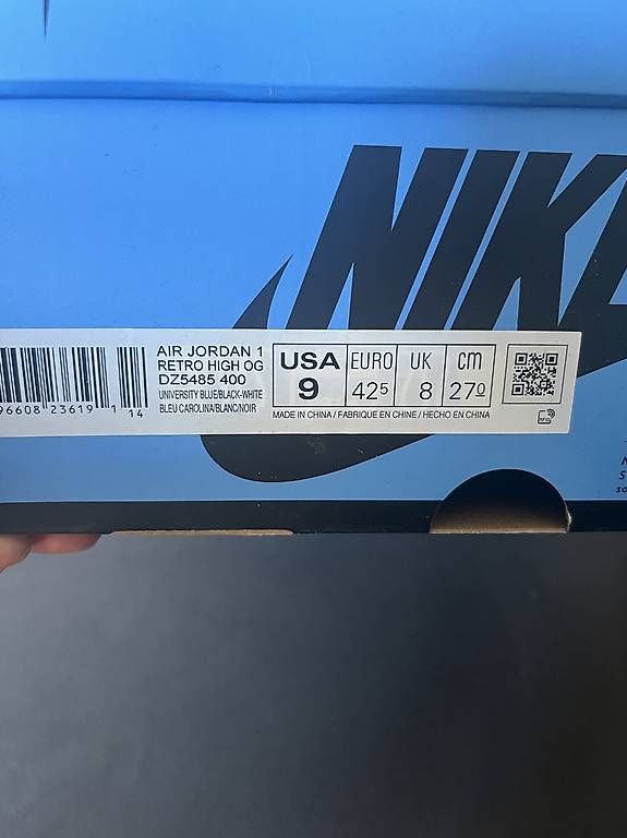 Jordan Scarpe da uomo: Air Jordan 1 Retro High blau – Usato da Zürich venduto da nik_7nmg 1