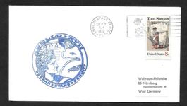 USA Sonderbrief Apollo 17 Startbeleg NASA-Cachet 7.12.1972