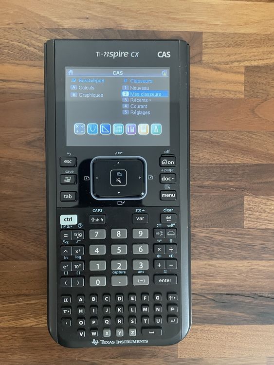 Texas Instruments TI-Nspire CX CAS Calculatrice Graph. (D'occasion) à