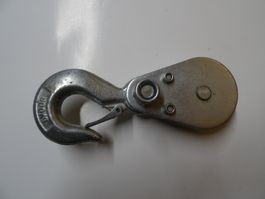 Umlenkrolle mit Haken 800kg Traglast neu