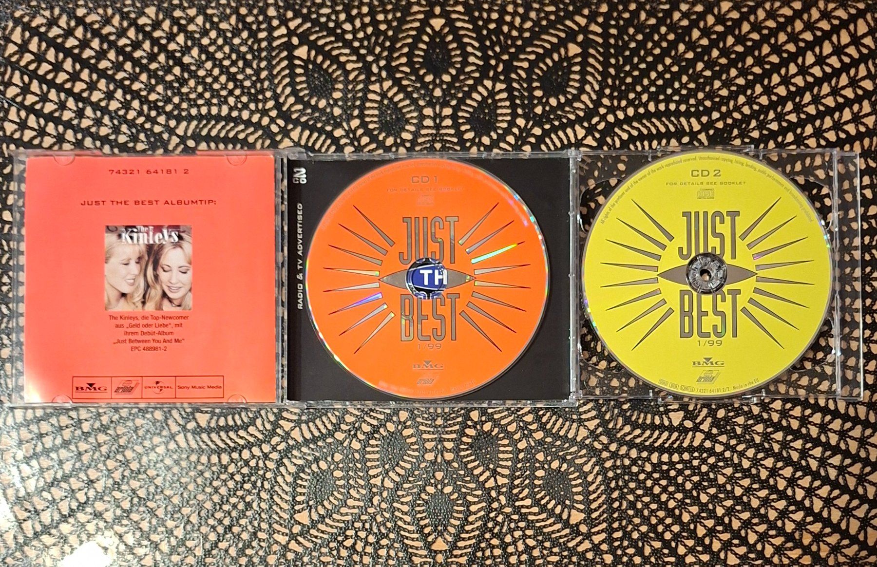 CD: Just The Best Vol. 1-99, 2CD Hit Compilation Sampler 1999 – Usato da Schönenberg TG venduto da breiti12 2