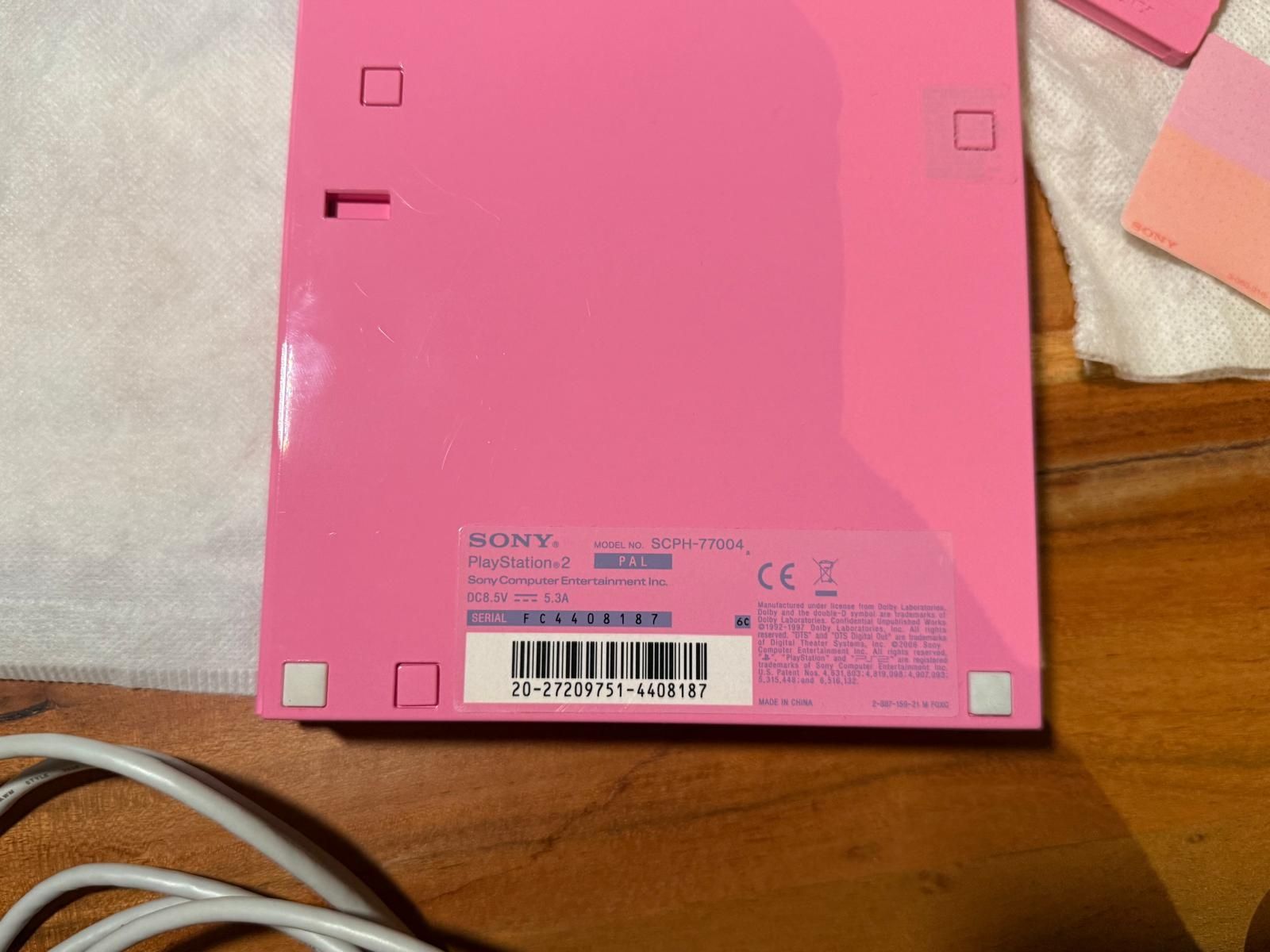 Sony Console: PS2 Slim Pink mit Karton – Usato da Neuhausen venduto da sou_t9p8 2