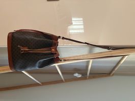CÉLINE, Macadam Bucket bag.