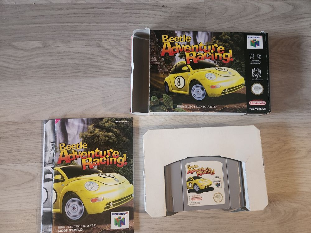 N64 Beetle Adventure Racing CIB – komplett – getestet – ab 1 (Gebraucht ...