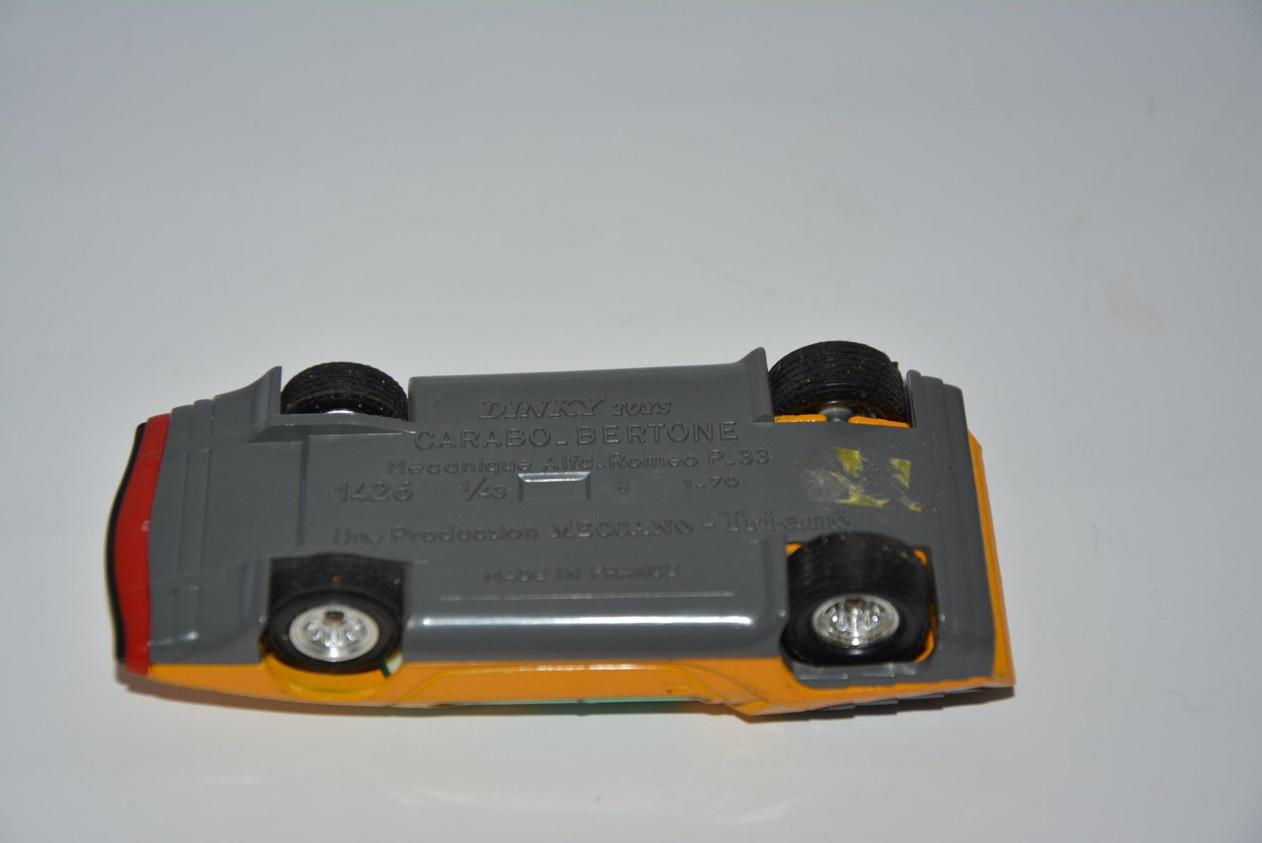 Alfa Romeo Modellini d'auto: Alfa Romeo Carabo Bertone , Dinky , 1:43 – Difettoso da Goldach venduto da Feivel9 8