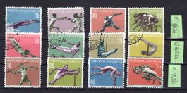 R2436  /  LIECHTENSTEIN SPORTS 1956-1958 XX / obl.