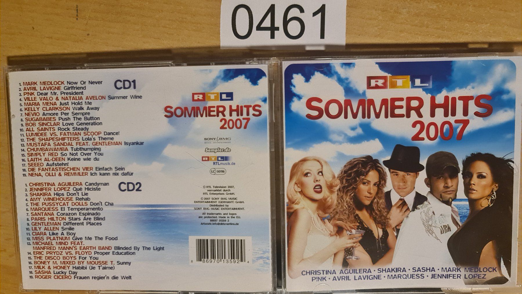 CDs: RTL Sommerhits 2007, 2 CDs – Gebraucht aus Dintikon von Vexi