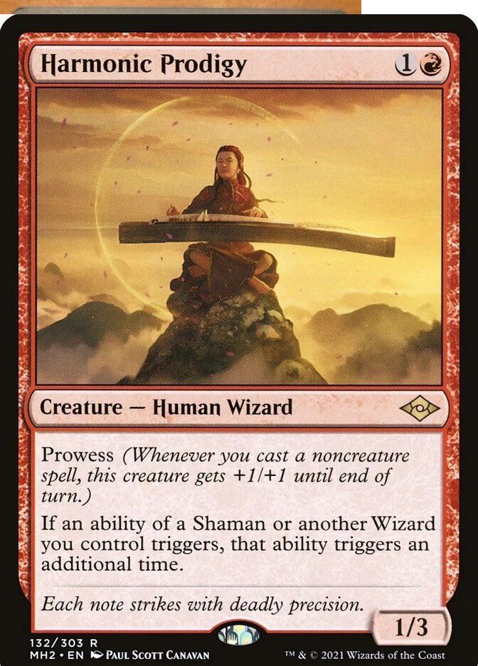 Magic The Gathering Carte collezionabili: Harmonic Prodigy - MtG - EN – Usato da Bolligen venduto da Gurkenfeld