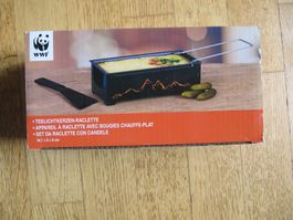 Mini-Raclette WWF für Zwei mit Teelichter - Tischraclette