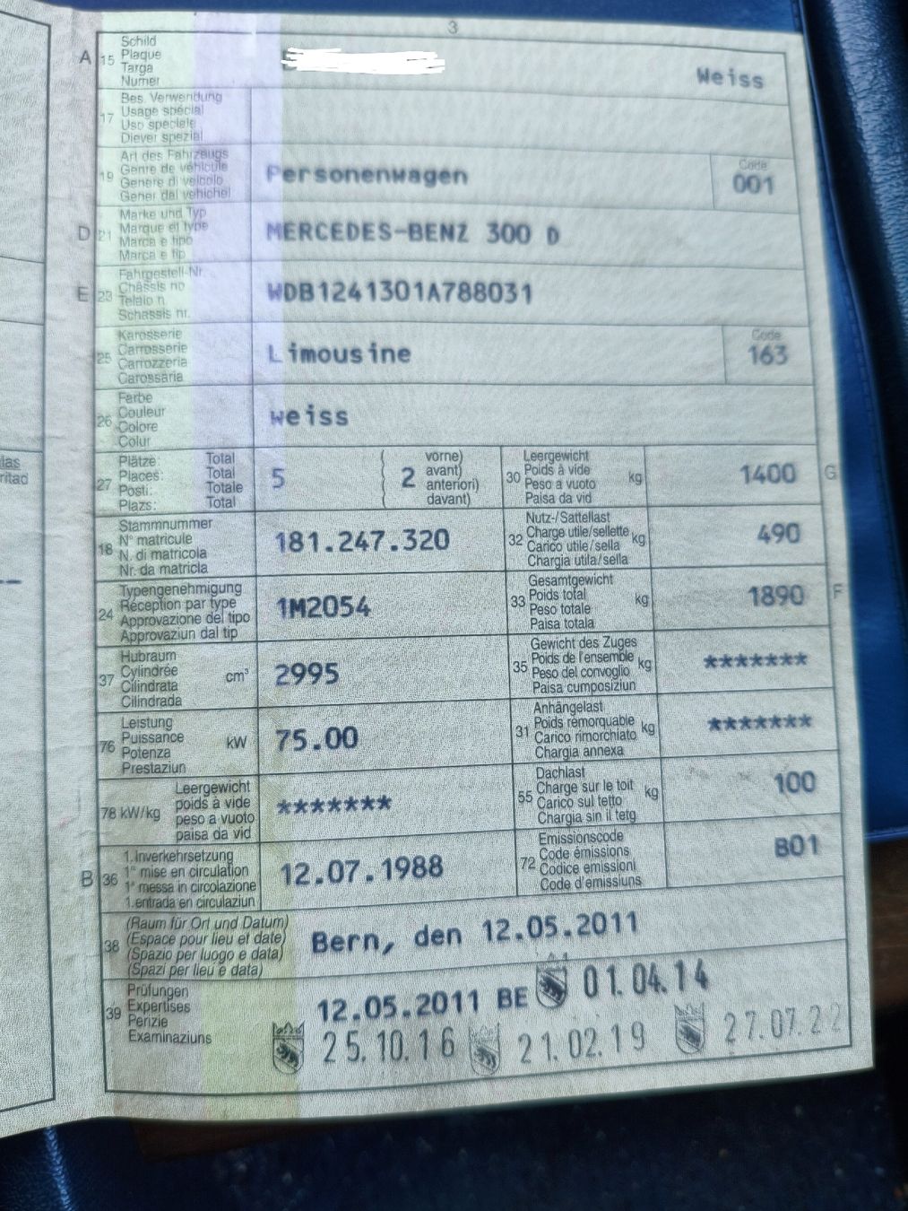 Mercedes-Benz Automobili: Mercedes Benz E300D W124 – Usato da Ostermundigen venduto da grafilus 6