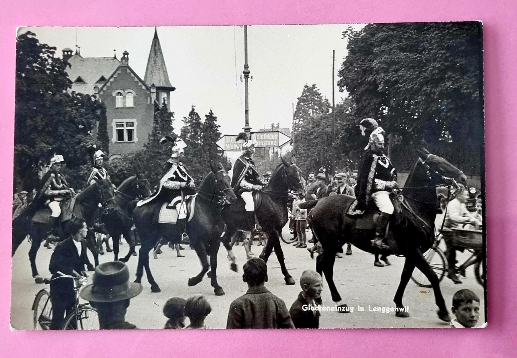 Cartoline postali: Lenggenwil - Glockeneinzug – Usato da Rothrist venduto da RROENK