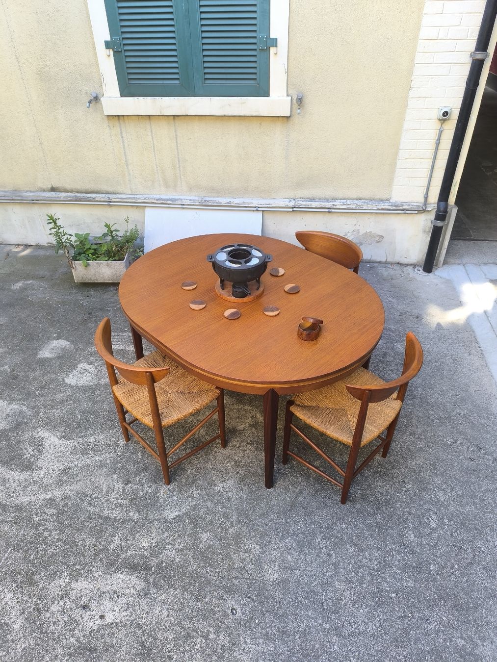 Tavoli: Wunderschöner Teak Esstisch ausziehbar. Hansen Haslev – Usato da Basel venduto da Patts_Lampenfieber 7