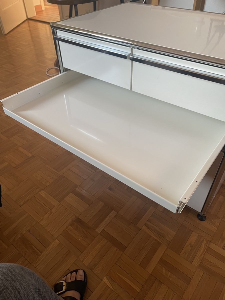 USM Cassettiere: USM Haller Sideboard Aktenschrank Weiss – Usato da Luzern venduto da hema100 3