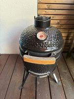 Keramikgrill schwarz mit Thermometer guter Zustand