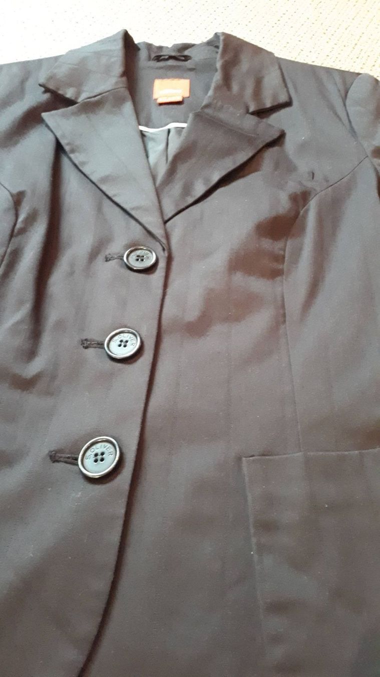 S.Oliver Giacche: s. Oliver Blazer Gr. 38 schwarz – Usato da Schinznach Dorf venduto da Joyce75 3