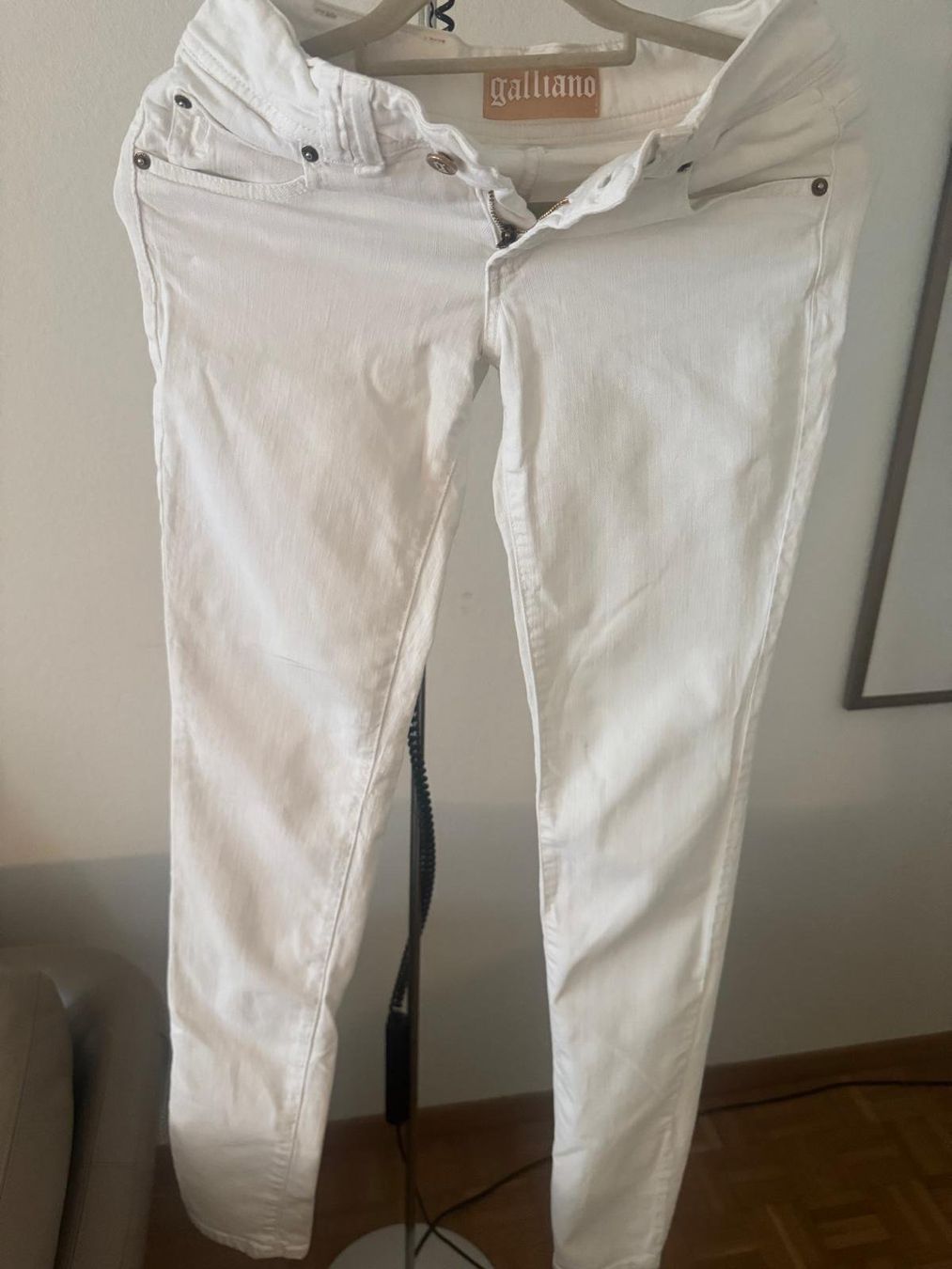 Jeans: Galliano Jeans, weiss – Usato da Zürich venduto da dub_tj95
