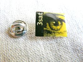• 3 SAT TV Media logo Fernsehen ZDF SRG ORF  pin R2.55