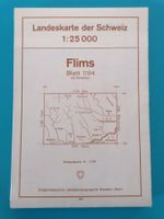 1194 Flims🌞1:25'000 Landeskarte der Schweiz