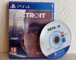 Detroit Become Human PS4 Spiel - Top Zustand! Frühling